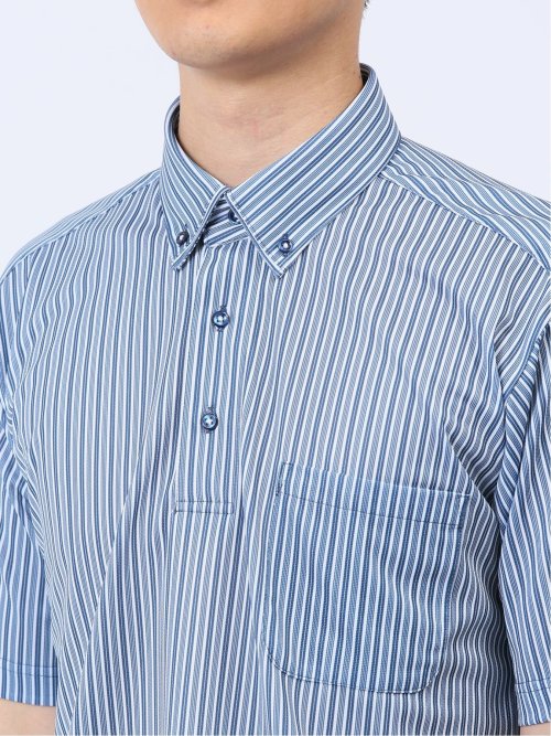 Biz 接触冷感 吸水速乾 半袖ポロシャツ