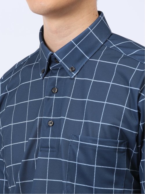 Biz 接触冷感 吸水速乾 半袖ポロシャツ