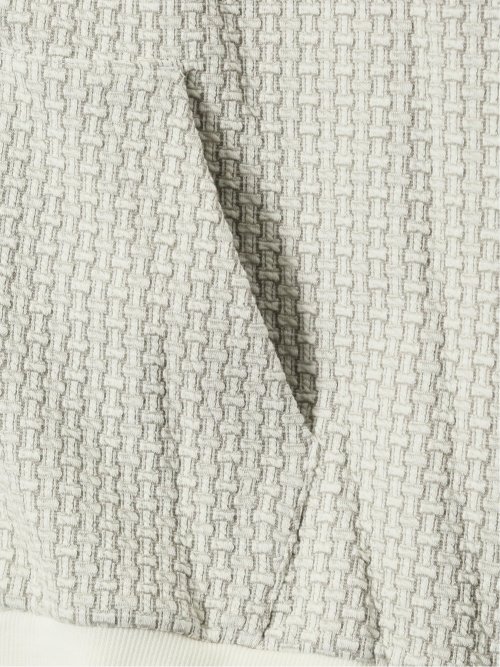 【大きいサイズ】ジーステージ/G-stage 格子柄 ジャガード 長袖 パーカー(セットアップ可能)