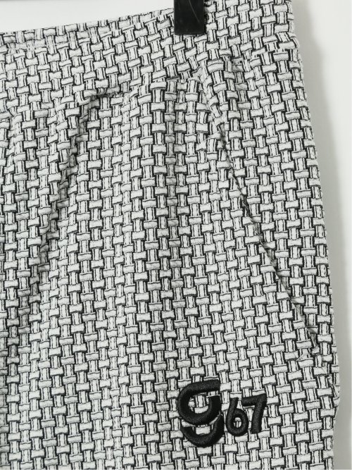 【大きいサイズ】ジーステージ/G-stage 格子柄 ジャガード ジョガー パンツ(セットアップ可能)