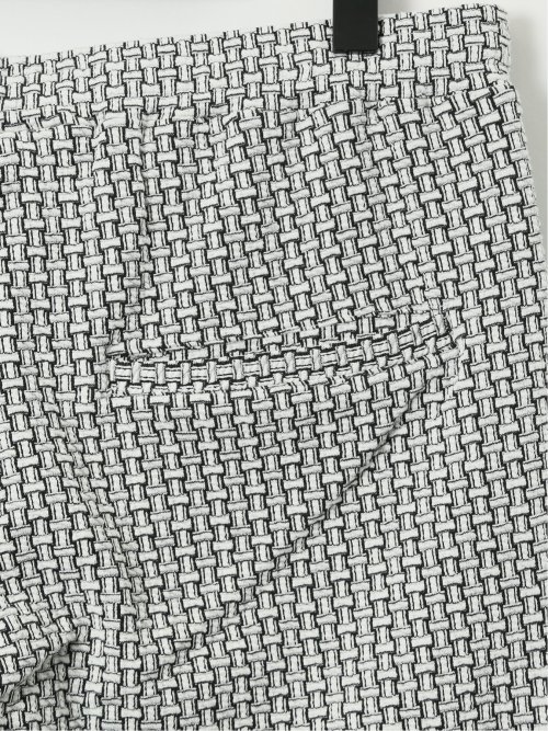 【大きいサイズ】ジーステージ/G-stage 格子柄 ジャガード ジョガー パンツ(セットアップ可能)