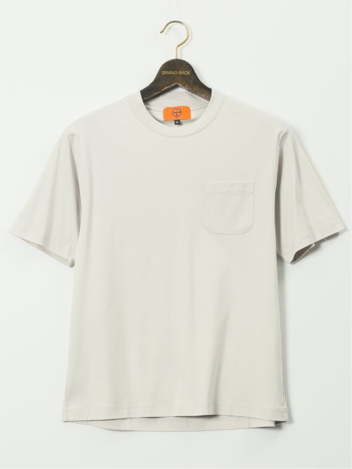 【大きいサイズ】ジーステージ/G-stage 接触冷感 クルーネック 半袖 Tシャツ