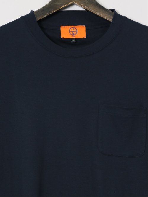 【大きいサイズ】ジーステージ/G-stage 接触冷感 クルーネック 半袖 Tシャツ