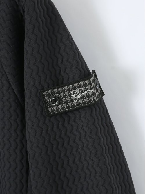 【大きいサイズ】ジーステージ/G-stage キルティング風 フルジップパーカー(セットアップ可能)