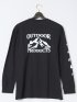 【大きいサイズ】アウトドアプロダクツ/OUTDOOR PRODUCTS 綿天竺 クルーネック長袖Tシャツ