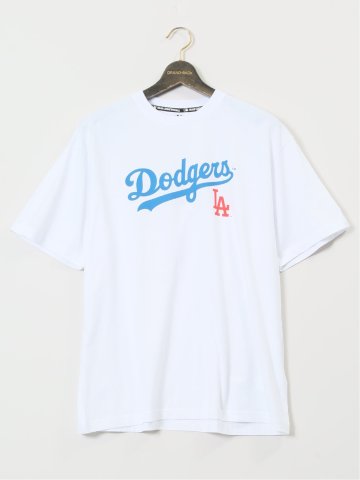 【大きいサイズ】MLBチームロゴ クルーネック半袖Tシャツ