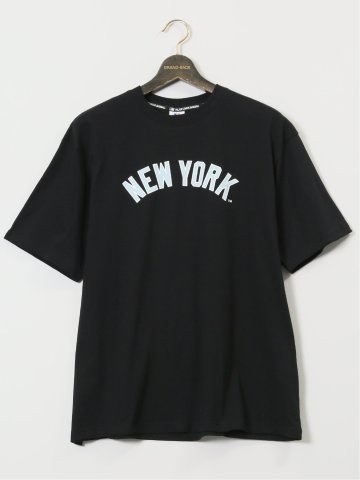 【大きいサイズ】MLBチームロゴ クルーネック半袖Tシャツ