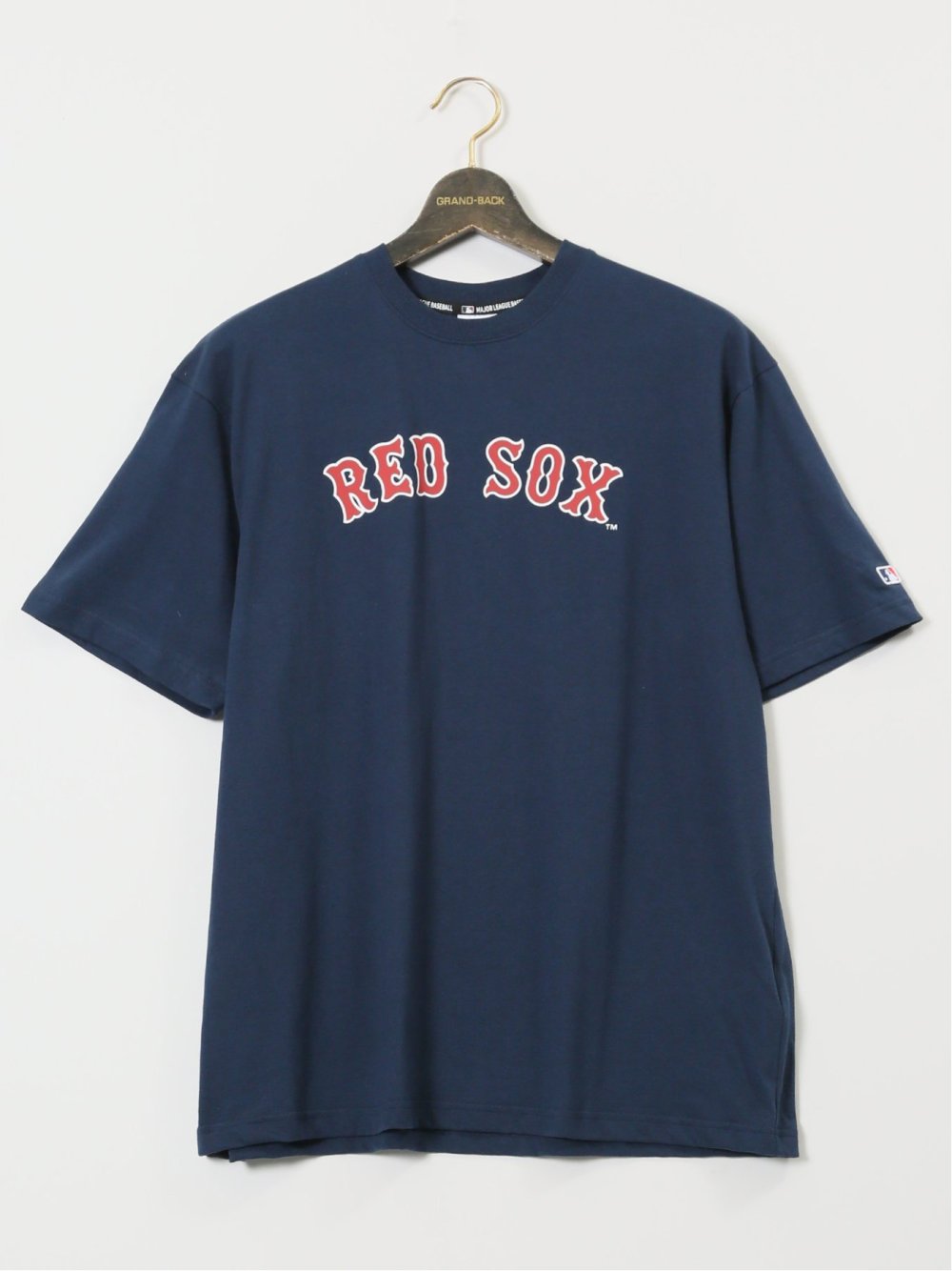 【大きいサイズ】MLBチームロゴ クルーネック半袖Tシャツ