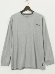 【大きいサイズ】アウトドアプロダクツ/OUTDOOR PRODUCTS 綿天竺 バックプリント クルー 長袖 Tシャツ