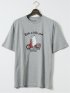 【大きいサイズ】アウトドアプロダクツ/OUTDOOR PRODUCTS 綿天竺 プリント クルー 半袖 Tシャツ
