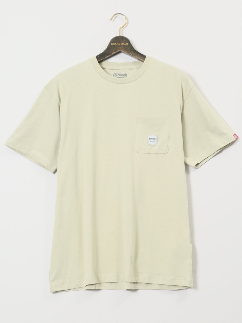 【大きいサイズ】アウトドアプロダクツ/OUTDOOR PRODUCTS 綿天竺 クルーネック半袖Tシャツ