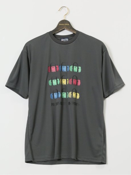 【大きいサイズ】アウトドアプロダクツ/OUTDOOR PRODUCTS ドライメッシュ クルーネック半袖Tシャツ