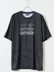【大きいサイズ】アウトドアプロダクツ/OUTDOOR PRODUCTS ドライ メッシュ クルーネック 半袖 Tシャツ(セットアップ可能)