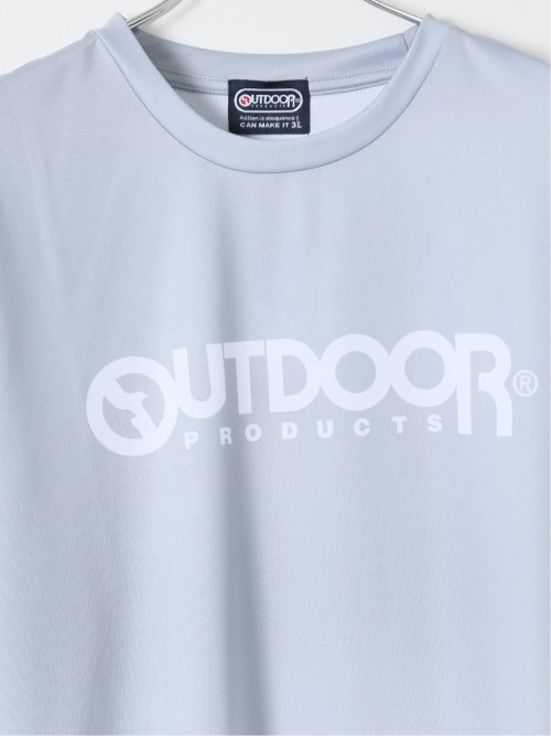 【大きいサイズ】アウトドアプロダクツ/OUTDOOR PRODUCTS ドライ メッシュ クルーネック 半袖 Tシャツ