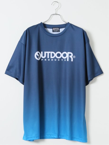 【大きいサイズ】アウトドアプロダクツ/OUTDOOR PRODUCTS ドライ メッシュ クルーネック 半袖 Tシャツ