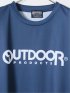 【大きいサイズ】アウトドアプロダクツ/OUTDOOR PRODUCTS ドライ メッシュ クルーネック 半袖 Tシャツ