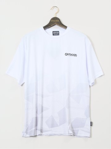 【大きいサイズ】アウトドアプロダクツ/OUTDOOR PRODUCTS ドライメッシュ クルーネック半袖Tシャツ
