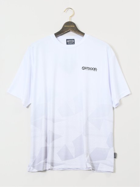 【大きいサイズ】アウトドアプロダクツ/OUTDOOR PRODUCTS ドライメッシュ クルーネック半袖Tシャツ