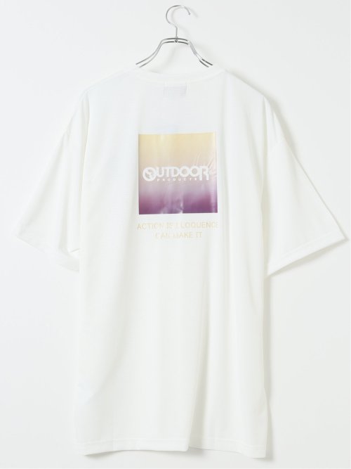 【大きいサイズ】アウトドアプロダクツ/OUTDOOR PRODUCTS ドライ メッシュ クルーネック 半袖 Tシャツ