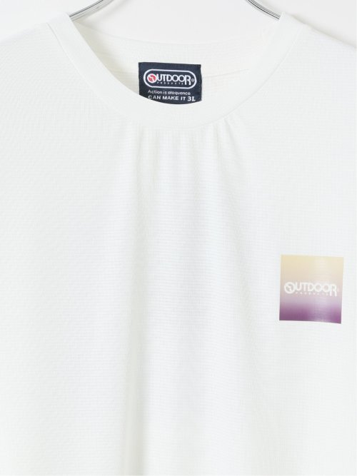 【大きいサイズ】アウトドアプロダクツ/OUTDOOR PRODUCTS ドライ メッシュ クルーネック 半袖 Tシャツ