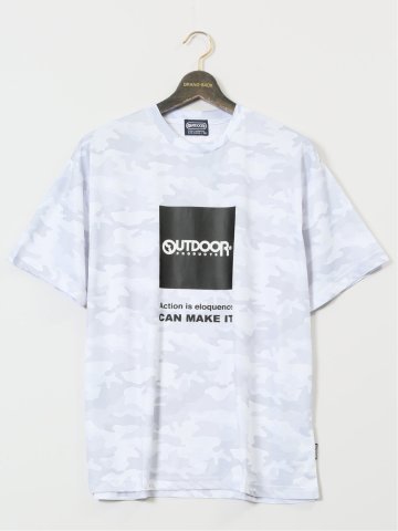【大きいサイズ】アウトドアプロダクツ/OUTDOOR PRODUCTS ドライメッシュ クルーネック半袖Tシャツ