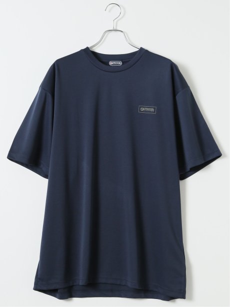 【大きいサイズ】アウトドアプロダクツ/OUTDOOR PRODUCTS ドライ メッシュ クルーネック 半袖 Tシャツ