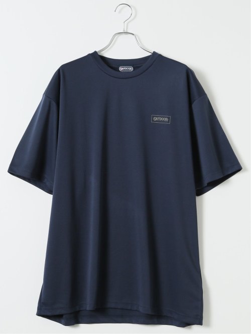 【大きいサイズ】アウトドアプロダクツ/OUTDOOR PRODUCTS ドライ メッシュ クルーネック 半袖 Tシャツ