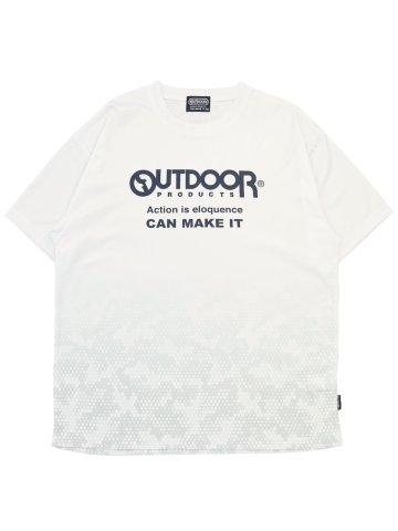 【大きいサイズ】アウトドアプロダクツ/OUTDOOR PRODUCTS ドライカモフラ クルーネック半袖Tシャツ