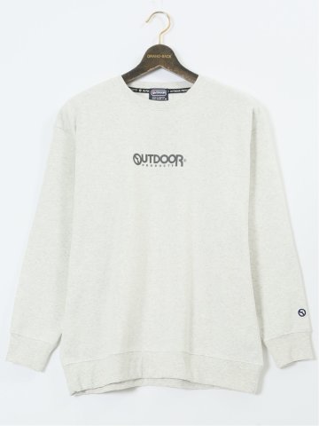 【大きいサイズ】アウトドアプロダクツ/OUTDOOR PRODUCTS 裏起毛 クルートレーナー