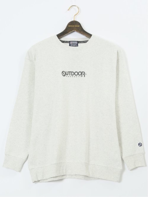 【大きいサイズ】アウトドアプロダクツ/OUTDOOR PRODUCTS 裏起毛 クルートレーナー