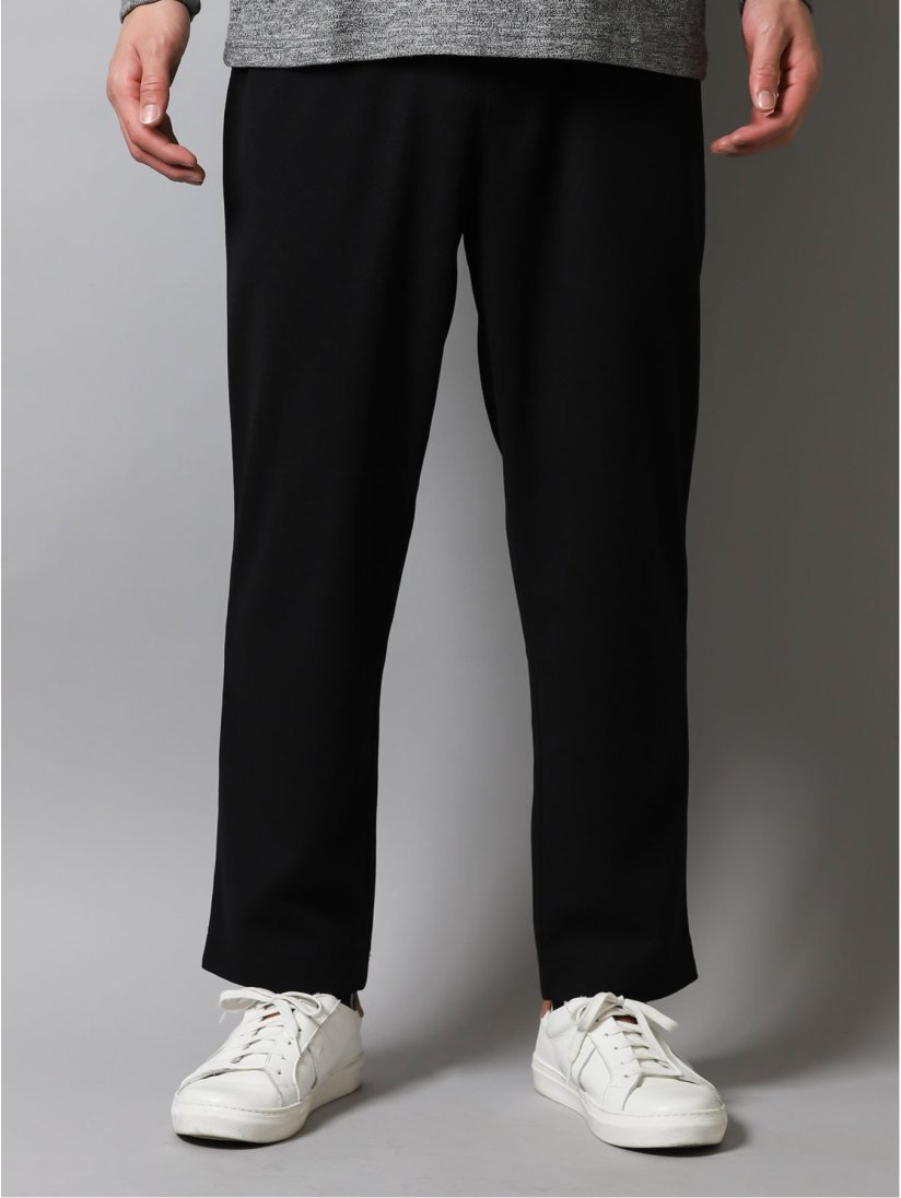 吸汗速乾 ミニワッフル セットアップアンクルパンツ L 05黒 パンツ Taka Q Online Shop タカキューオンラインショップ 公式通販