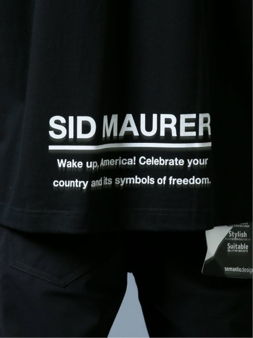 SID MAURER 綿 クルー半袖Ｔシャツ Vol.2(M 05黒): トップス | TAKA-Q 