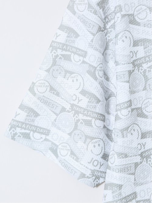 【大きいサイズ】カステルバジャック/CASTELBAJAC ストレッチUV スマイルロゴ半袖ポロシャツ