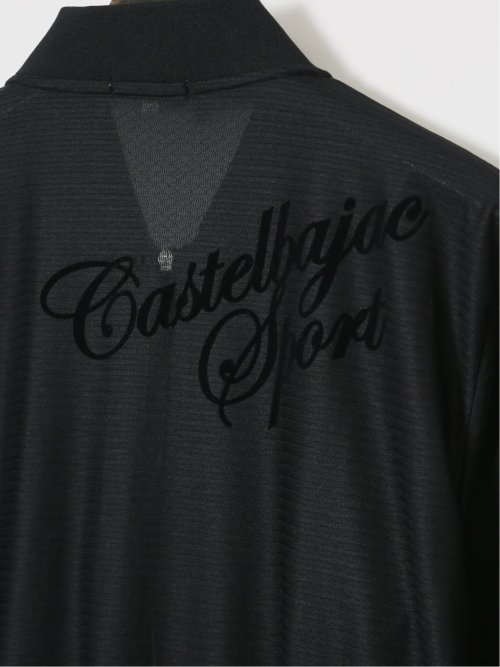 【大きいサイズ】カステルバジャック/CASTELBAJAC フロッキープリント フルジップアウター