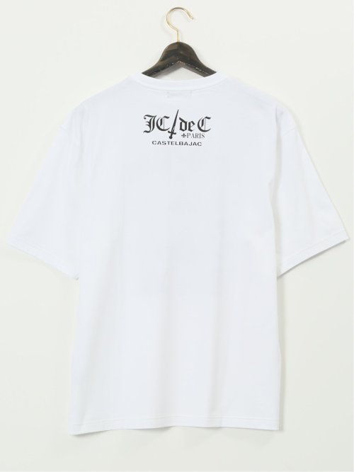 【大きいサイズ】カステルバジャック/CASTELBAJAC 綿天竺 パイレーツ クルー 半袖 Tシャツ