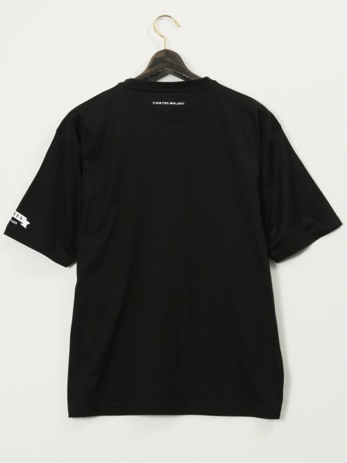 【大きいサイズ】カステルバジャック/CASTELBAJAC 綿天竺 ボーダー柄 クルー 半袖 Tシャツ