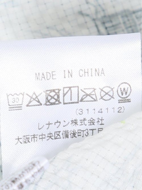 大きいサイズ カステルバジャック/CASTELBAJAC ストレッチ UVカットサッカー メッシュ 総柄 半袖 ポロシャツ メンズ
