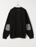 トレーナー メンズ 長袖 大きいサイズ ストレッチ スエット クルーネック カステルバジャック/CASTELBAJAC