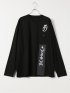 Tシャツ メンズ 長袖 大きいサイズ 綿 コットン クルーネック 胸ポケット カステルバジャック/CASTELBAJAC