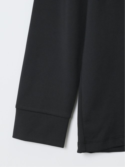 【大きいサイズ】ビバハート/VIVA HEART 高機能ベア天エンボス 長袖モックネックTシャツ