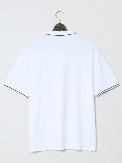 【大きいサイズ】ビバハート/VIVA HEART 鹿の子 半袖ポロシャツ