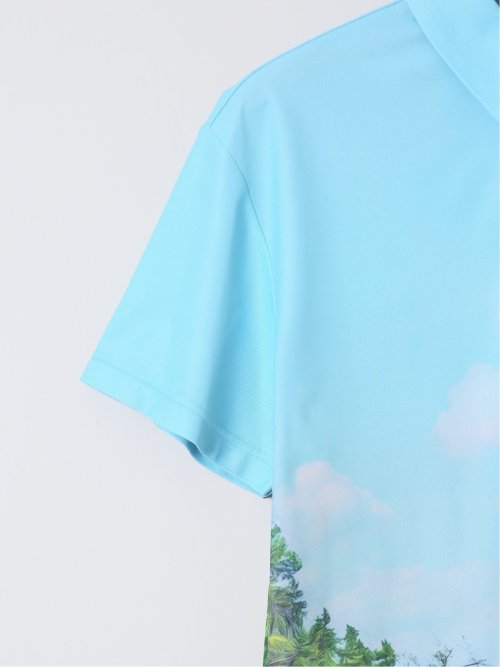 【大きいサイズ】ビバハート/VIVA HEART 鹿の子 半袖ポロシャツ