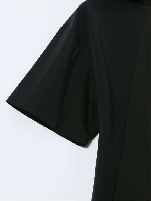 【大きいサイズ】ビバハート/VIVA HEART 吸水速乾 綿混スエット 半袖プルパーカー