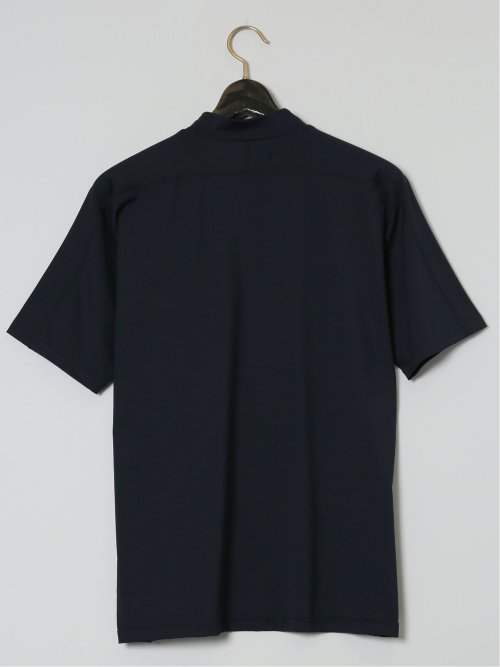 【大きいサイズ】ビバハート/VIVA HEART キシリトールアイス 半袖モックネックTシャツ