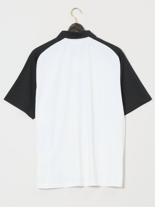 【大きいサイズ】ビバハート/VIVA HEART ビッグロゴラグラン切替 半袖ポロシャツ