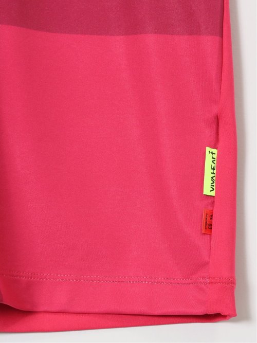 【大きいサイズ】ビバハート/VIVA HEART ビッグロゴラグラン切替 半袖ポロシャツ