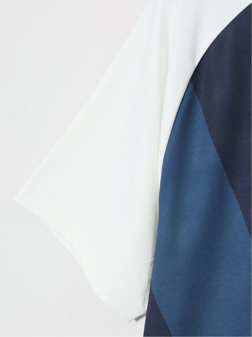 【大きいサイズ】ビバハート/VIVA HEART ビッグロゴラグラン切替 半袖ポロシャツ