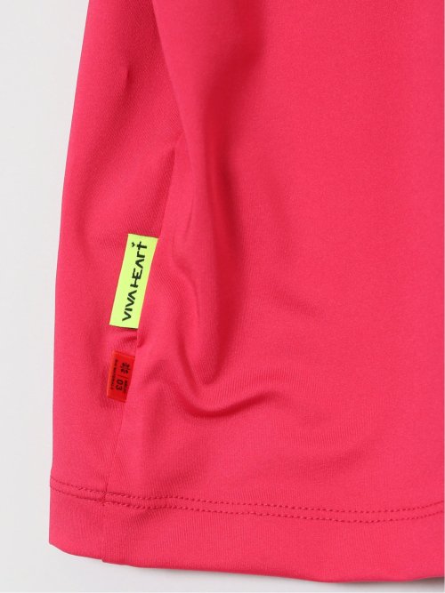 【大きいサイズ】ビバハート/VIVA HEART ジャガード衿 半袖ポロシャツ