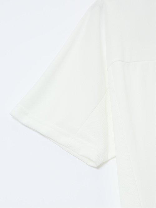 【大きいサイズ】ビバハート/VIVA HEART 吸水速乾 ハーフジップ 半袖Tシャツ