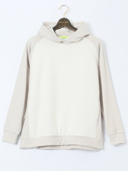 【大きいサイズ】ビバハート/VIVA HEART 千鳥格子柄 ピンソニックフーディー(セットアップ可能)